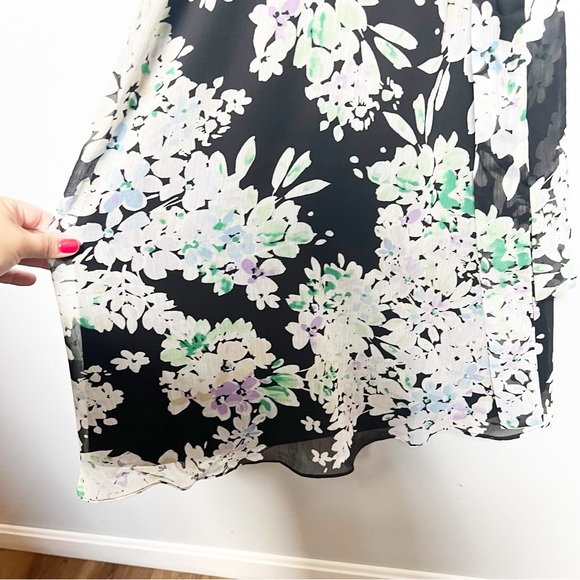 Karl Lagerfeld Crepe Side Rouched Sheath Dress - Picture 7 of 10